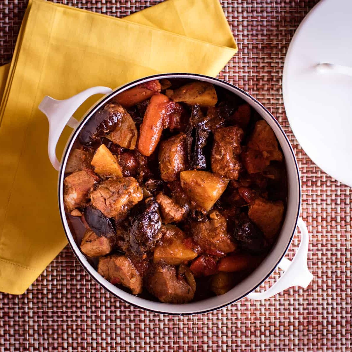 a bowl of Chipotle Pork Stew