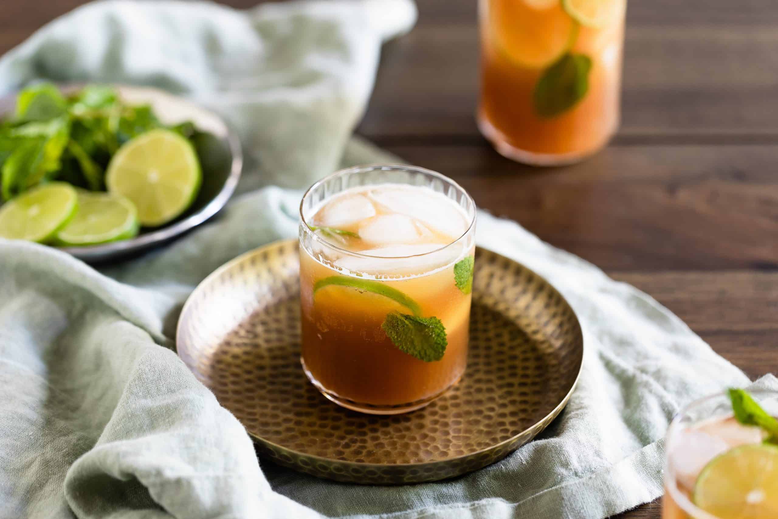 Moscow Mule Mocktail with Ginger Kombucha - California Prunes