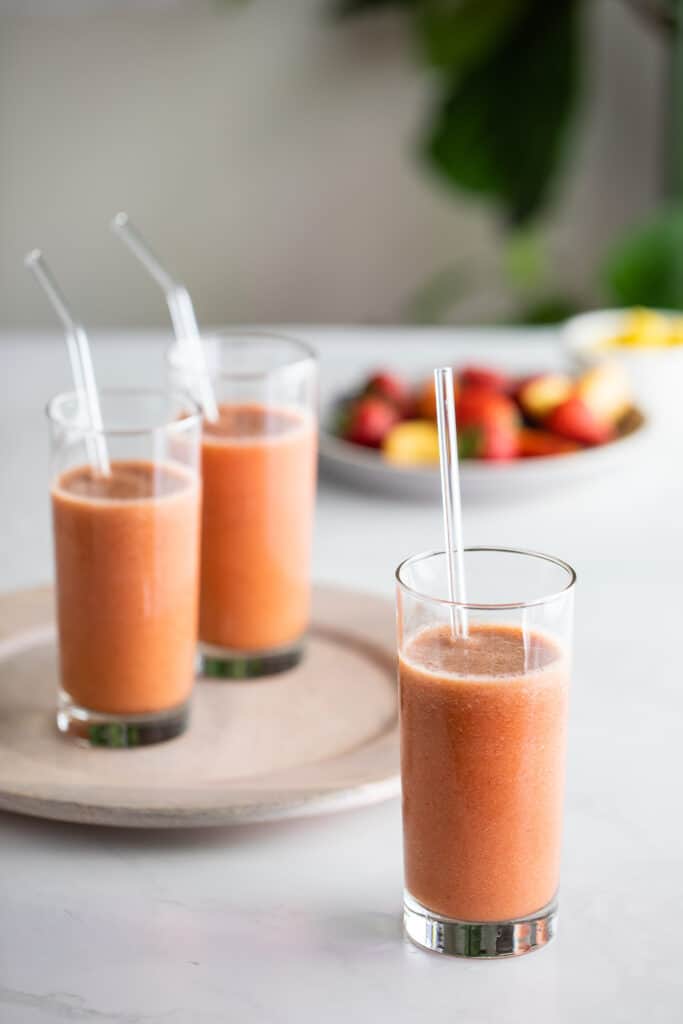 Healthy Plum Juice Recipe (Two Ways) - Living Fresh Daily