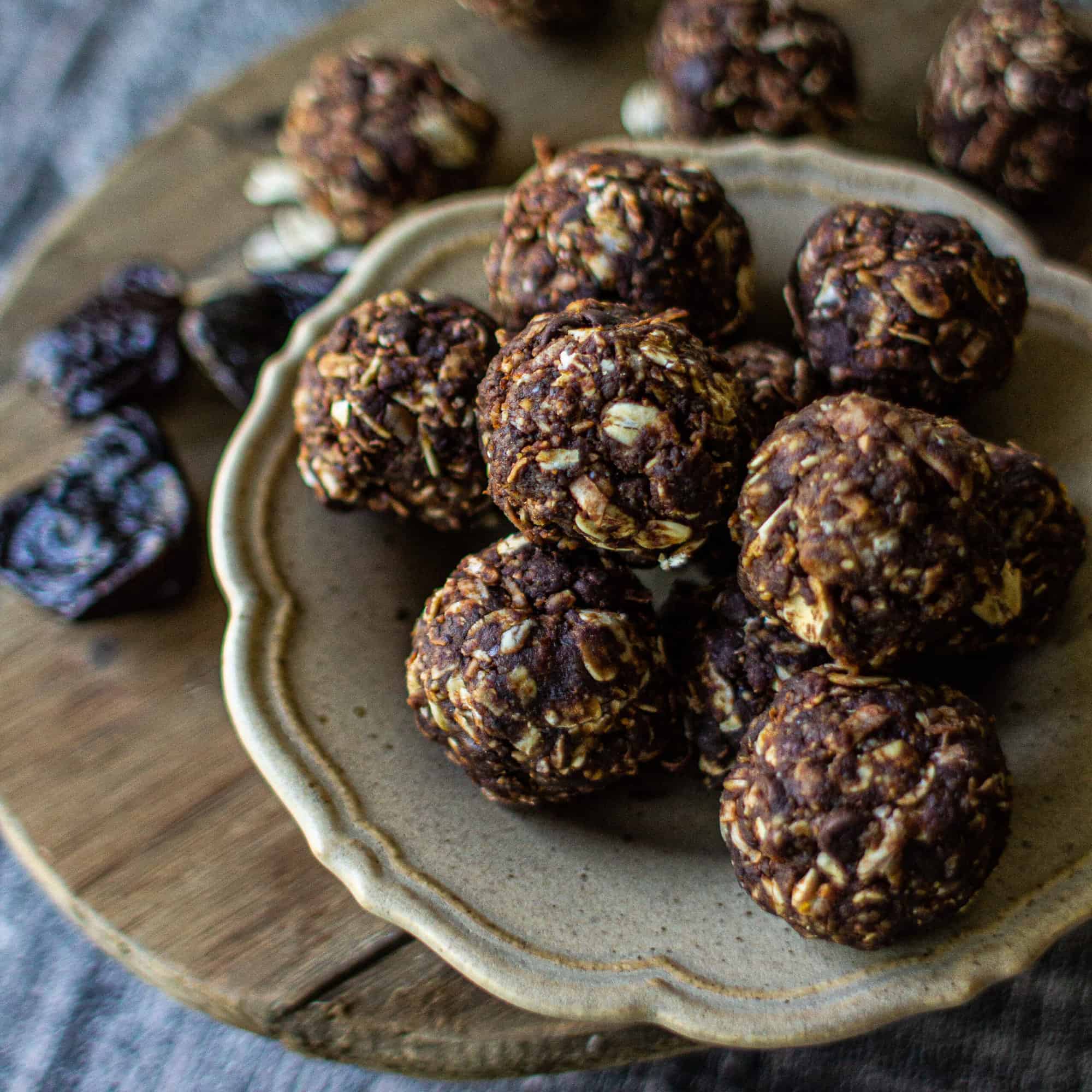 Chocolate Energy Balls California Prunes