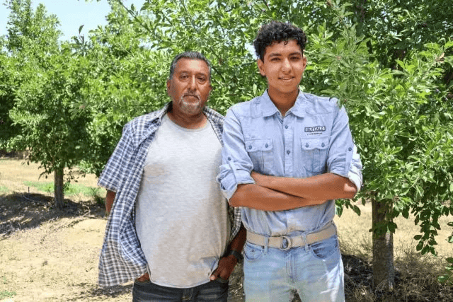 Ranvir & Ryan - plum prune growers