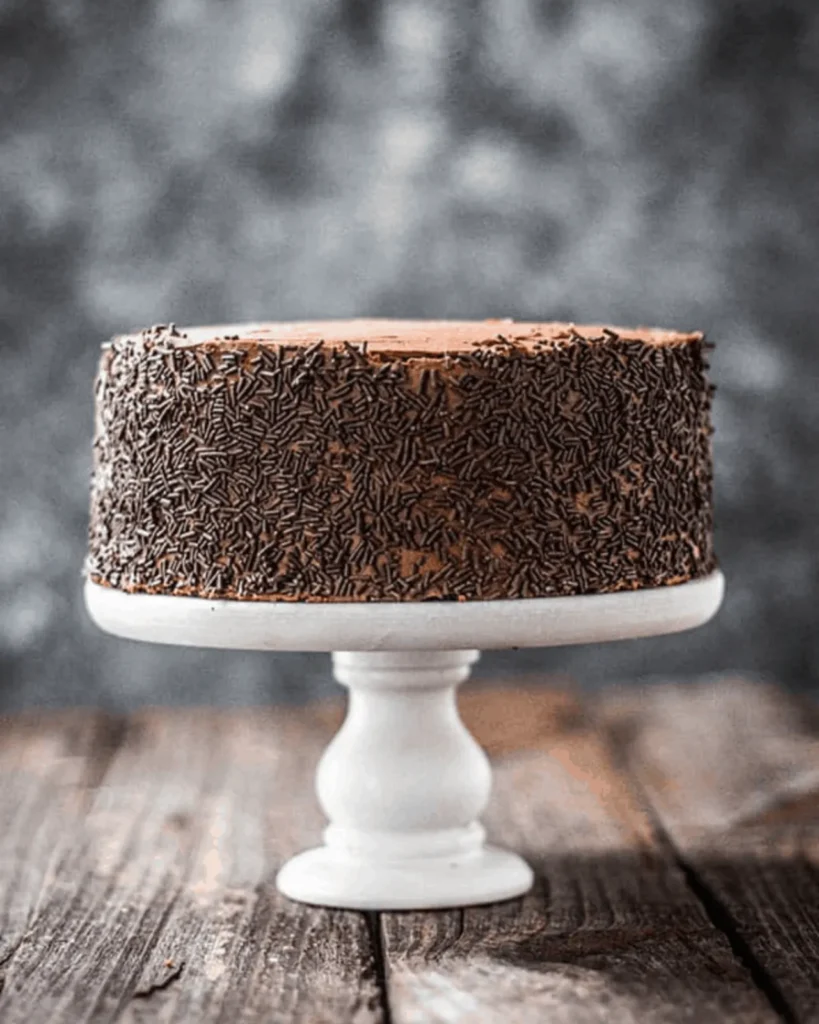 Chocolate Layer Cake with Chocolate Frosting
