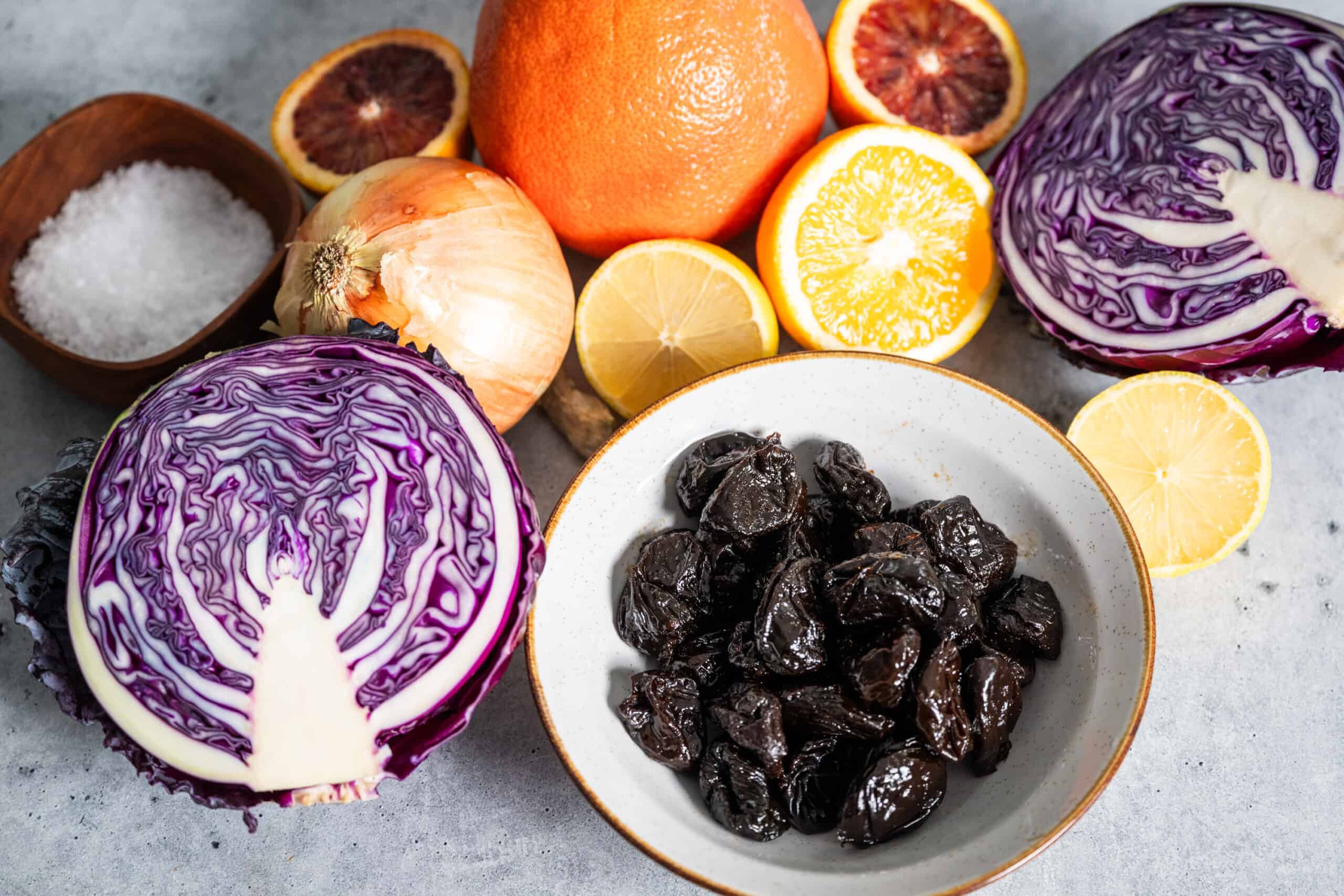 ingredients needed to make roasted cabbage