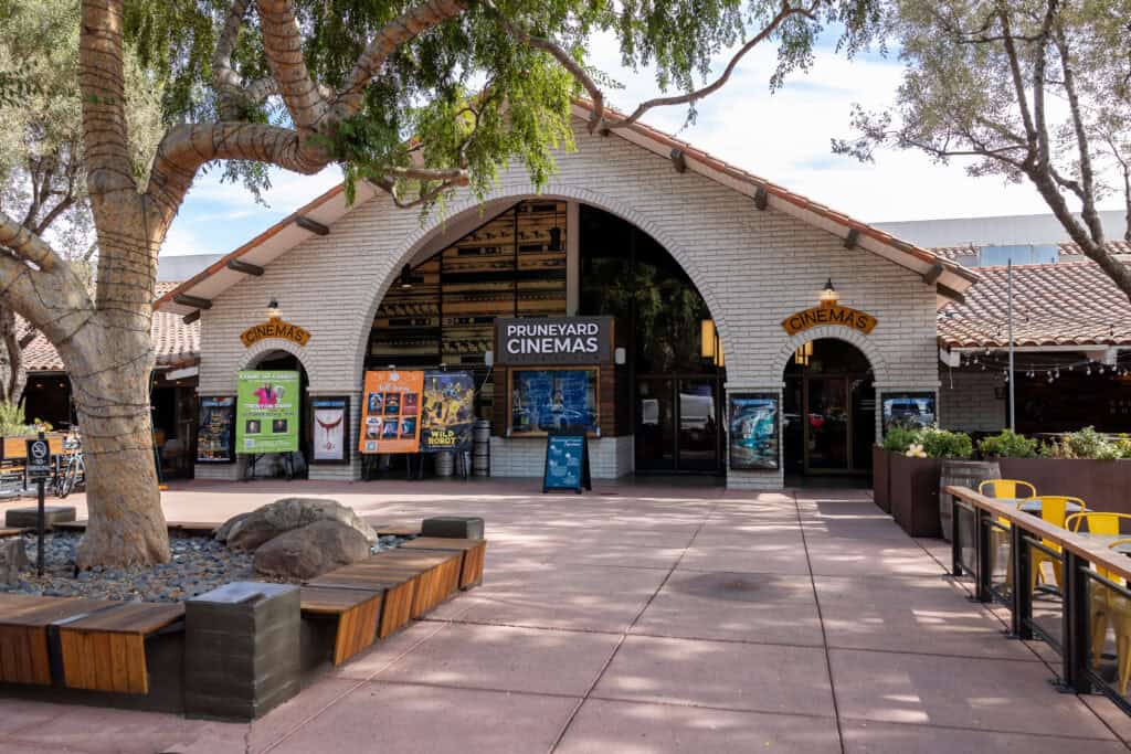 Originally a pear and prune orchard called Brynteson Ranch, the 27-acre Mission Revival-style open-air shopping center, The Pruneyard, was built in the late 1960s.