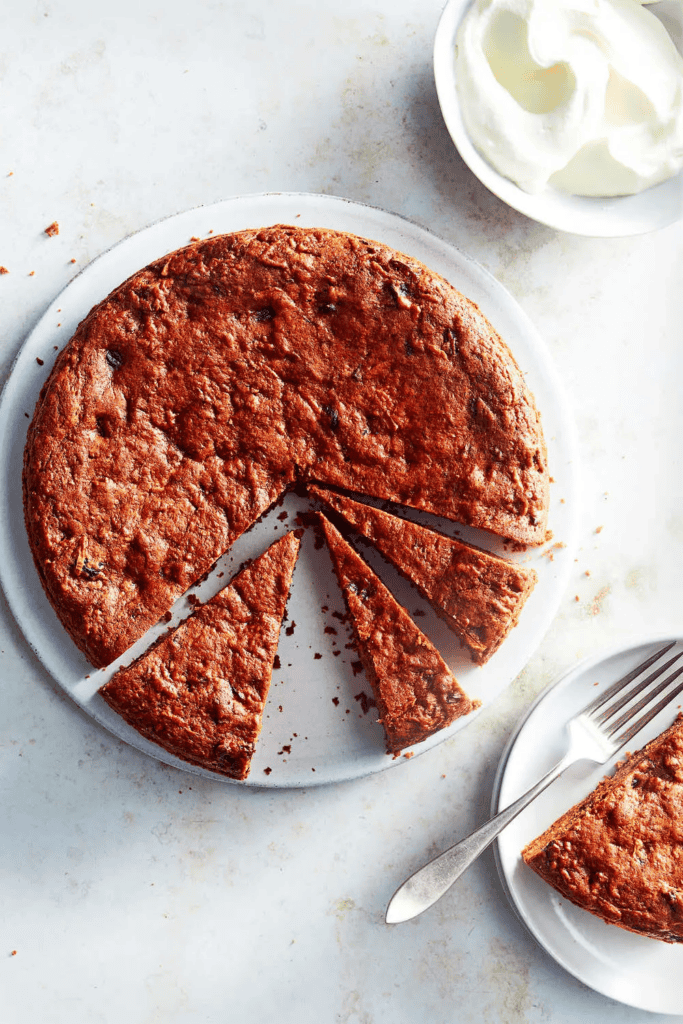 apple prune cake from NYT