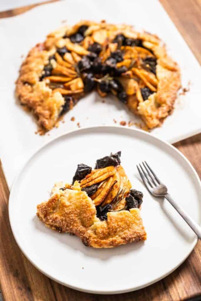 prune apple gallette from g free foodie