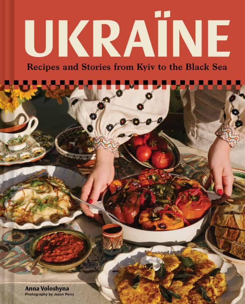 cover image of Ukrain the new cookbook by Author Ana Voloshyna