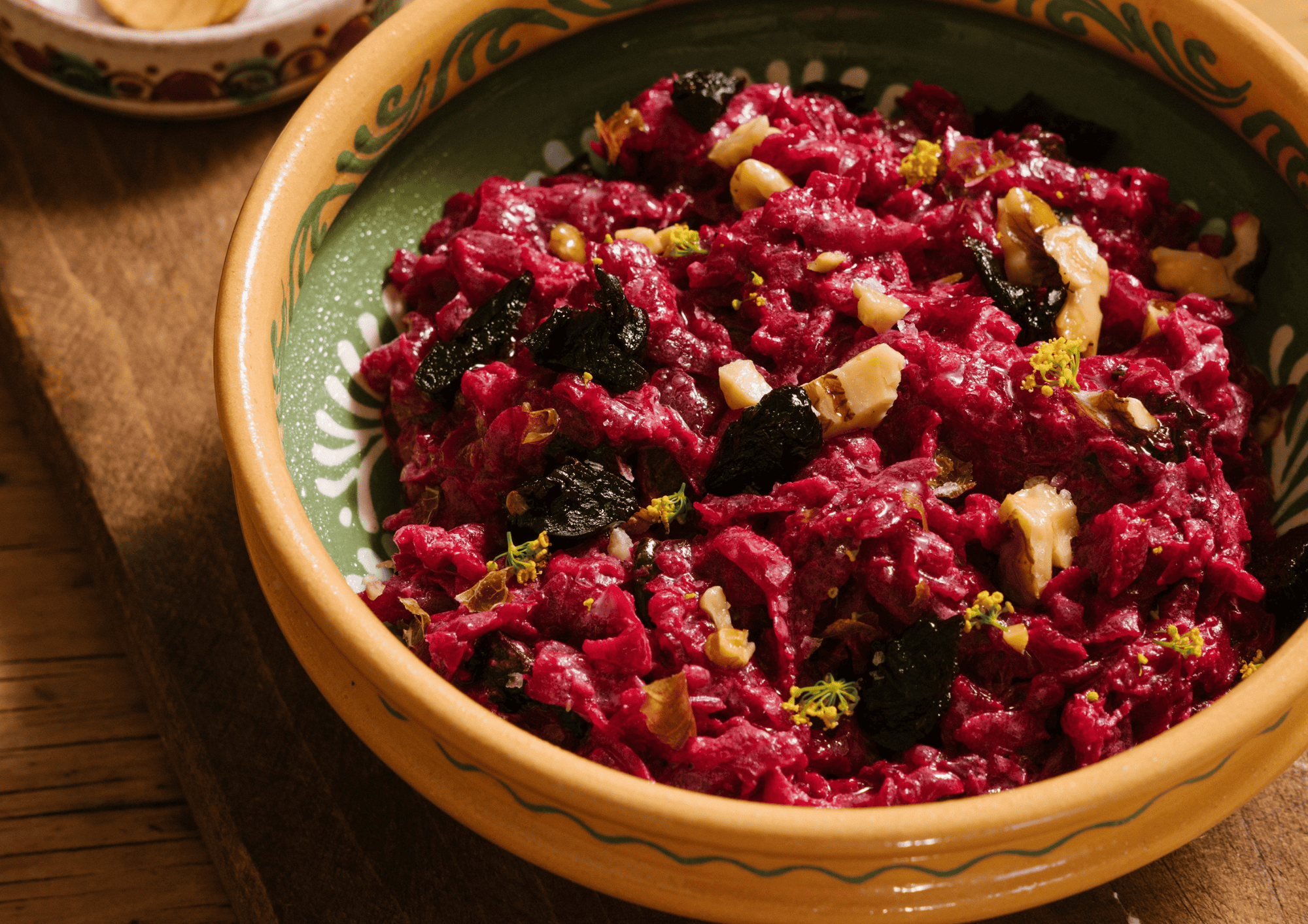 bowl of beet salad
